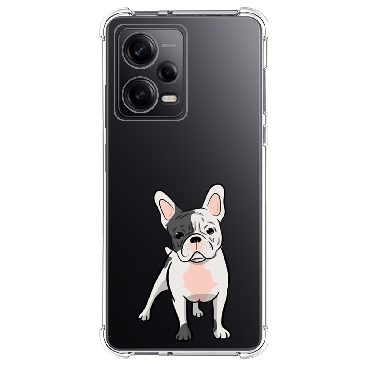 Funda Silicona Antigolpes compatible con Xiaomi Redmi Note 12 Pro 5G diseño Perros 06 Dibujos