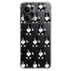 Funda Silicona Antigolpes compatible con Xiaomi Redmi Note 12 Pro 5G diseño Perros 07 Dibujos