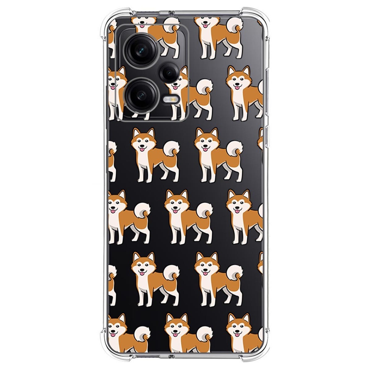 Funda Silicona Antigolpes compatible con Xiaomi Redmi Note 12 Pro 5G diseño Perros 08 Dibujos