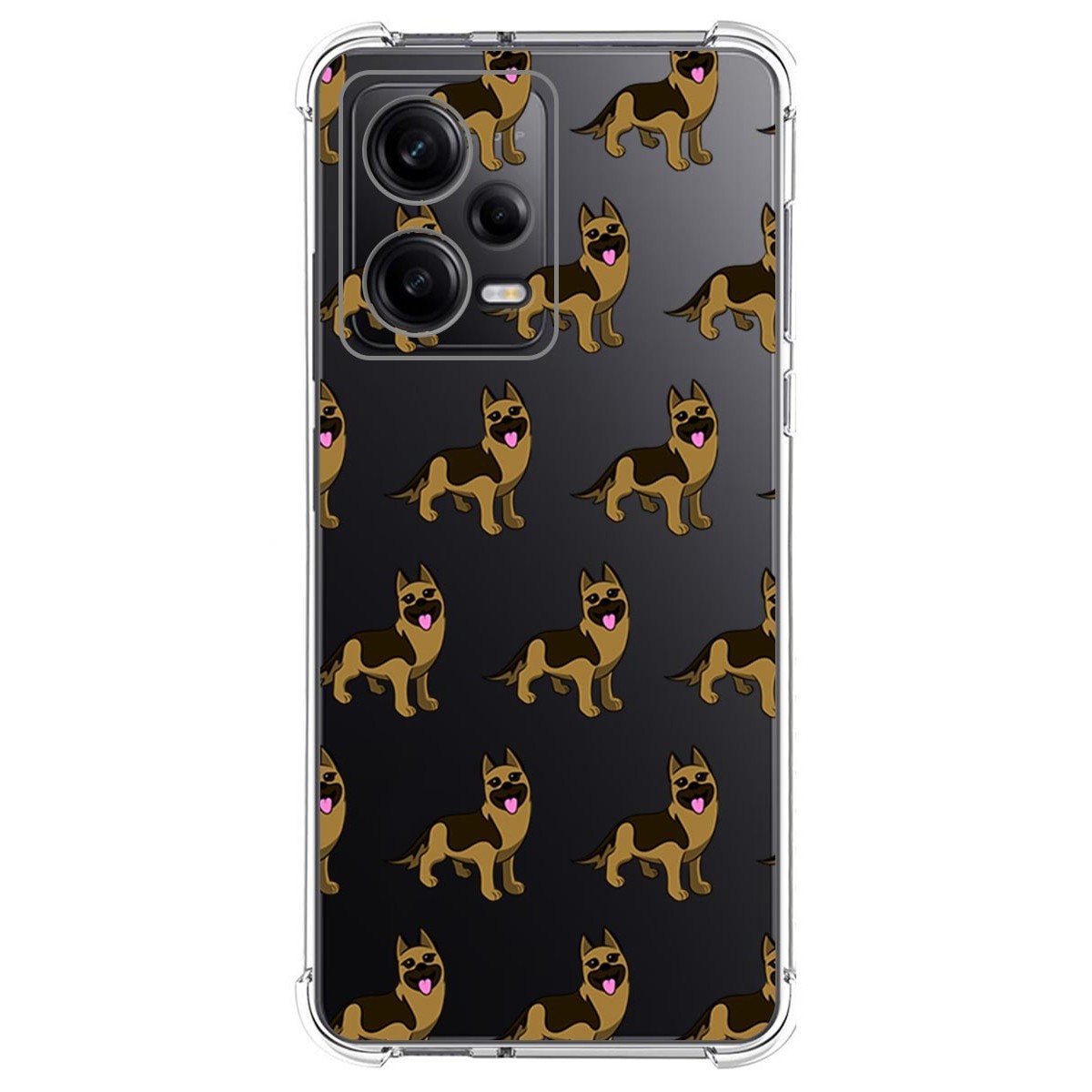 Funda Silicona Antigolpes compatible con Xiaomi Redmi Note 12 Pro 5G diseño Perros 09 Dibujos