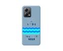 Funda Silicona Líquida Azul compatible con Xiaomi Redmi Note 12 5G diseño Agua Dibujos