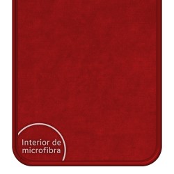 Funda Silicona Líquida Roja compatible con Xiaomi Redmi Note 12 5G diseño Mujer Escalada Dibujos 2