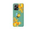 Funda Silicona Líquida Verde compatible con Xiaomi Redmi Note 12 5G diseño Abeja Dibujos