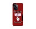 Funda Silicona Líquida Roja compatible con Xiaomi Redmi Note 12 Pro 5G diseño Vaca Dibujos