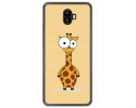 Funda Gel Tpu para Oukitel K8000 Diseño Jirafa Dibujos