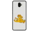 Funda Gel Tpu para Oukitel K8000 Diseño Leones Dibujos