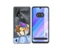 Funda Silicona Transparente para Blackview A50 diseño Cabra Dibujos