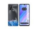 Funda Silicona Transparente para Blackview A50 diseño Hipo Dibujos