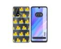 Funda Silicona Transparente para Blackview A50 diseño Pato Dibujos