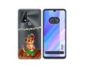 Funda Silicona Transparente para Blackview A50 diseño Suricata Dibujos