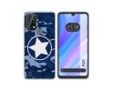 Funda Silicona para Blackview A50 diseño Camuflaje 03 Dibujos
