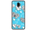 Funda Gel Tpu para Oukitel K8000 Diseño Mariposas Dibujos