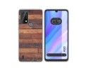Funda Silicona para Blackview A50 diseño Madera 03 Dibujos