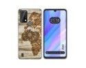 Funda Silicona para Blackview A50 diseño Madera 07 Dibujos