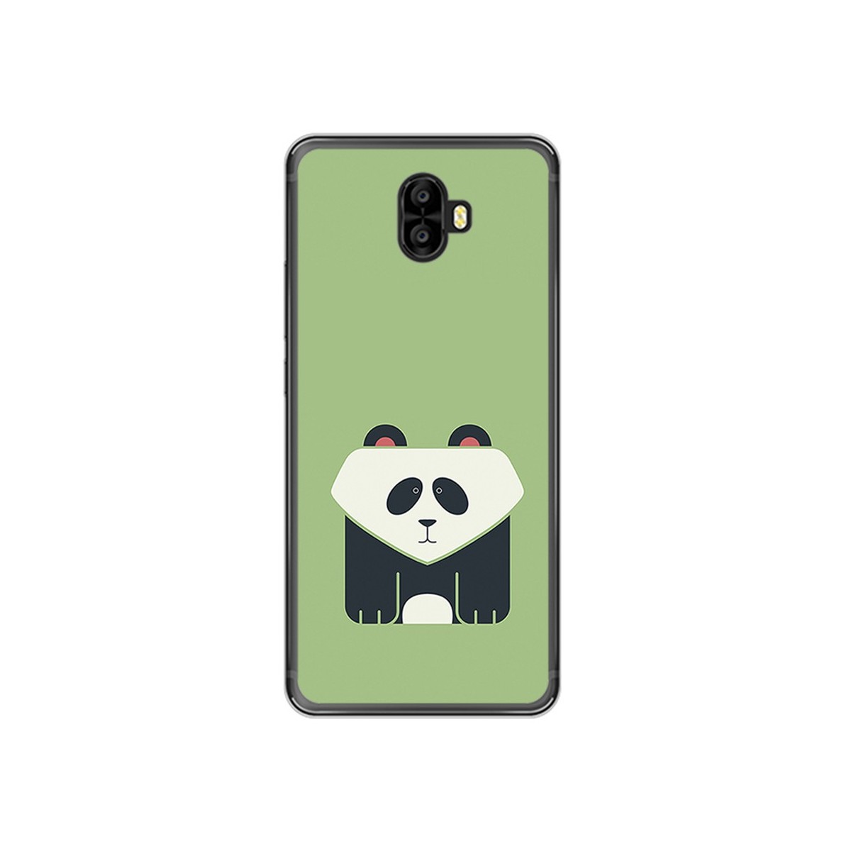 Funda Gel Tpu para Oukitel K8000 Diseño Panda Dibujos