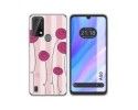 Funda Silicona para Blackview A50 diseño Flores Vintage Dibujos