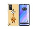 Funda Silicona para Blackview A50 diseño Jirafa Dibujos