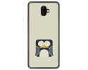 Funda Gel Tpu para Oukitel K8000 Diseño Pingüino Dibujos