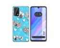 Funda Silicona para Blackview A50 diseño Mariposas Dibujos
