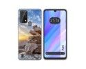 Funda Silicona para Blackview A50 diseño Sunset Dibujos