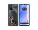 Funda Silicona Transparente para Blackview A50 diseño Perros 05 Dibujos