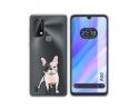 Funda Silicona Transparente para Blackview A50 diseño Perros 06 Dibujos