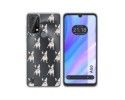 Funda Silicona Transparente para Blackview A50 diseño Perros 12 Dibujos