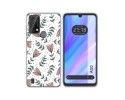 Funda Silicona Transparente para Blackview A50 diseño Flores 01 Dibujos