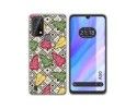 Funda Silicona Transparente para Blackview A50 diseño Flores 11 Dibujos