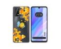 Funda Silicona Transparente para Blackview A50 diseño Abeja Dibujos