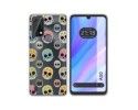 Funda Silicona Transparente para Blackview A50 diseño Catrina Dibujos