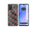 Funda Silicona Transparente para Blackview A50 diseño Cerezas Dibujos