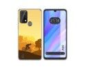 Funda Silicona Transparente para Blackview A50 diseño Ciclista Dibujos