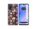 Funda Silicona Transparente para Blackview A50 diseño Dulces 01 Dibujos