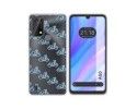 Funda Silicona Transparente para Blackview A50 diseño Scooter Dibujos
