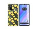 Funda Silicona Transparente para Blackview A50 diseño Limones Dibujos
