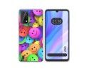 Funda Silicona Transparente para Blackview A50 diseño Smile Dibujos