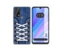 Funda Silicona Transparente para Blackview A50 diseño Zapatillas 01 Dibujos