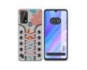 Funda Silicona Transparente para Blackview A50 diseño Zapatillas 09 Dibujos