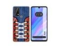 Funda Silicona Transparente para Blackview A50 diseño Zapatillas 11 Dibujos