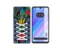 Funda Silicona Transparente para Blackview A50 diseño Zapatillas 12 Dibujos