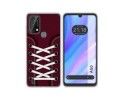 Funda Silicona Transparente para Blackview A50 diseño Zapatillas 17 Dibujos