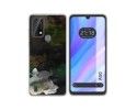 Funda Silicona Transparente para Blackview A50 diseño Acuarela 12 Dibujos