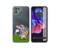 Funda Silicona Transparente para Blackview A55 Pro diseño Conejo Dibujos