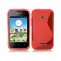 Funda Gel Tpu Huawei Ascend Y210 S Line Color Roja