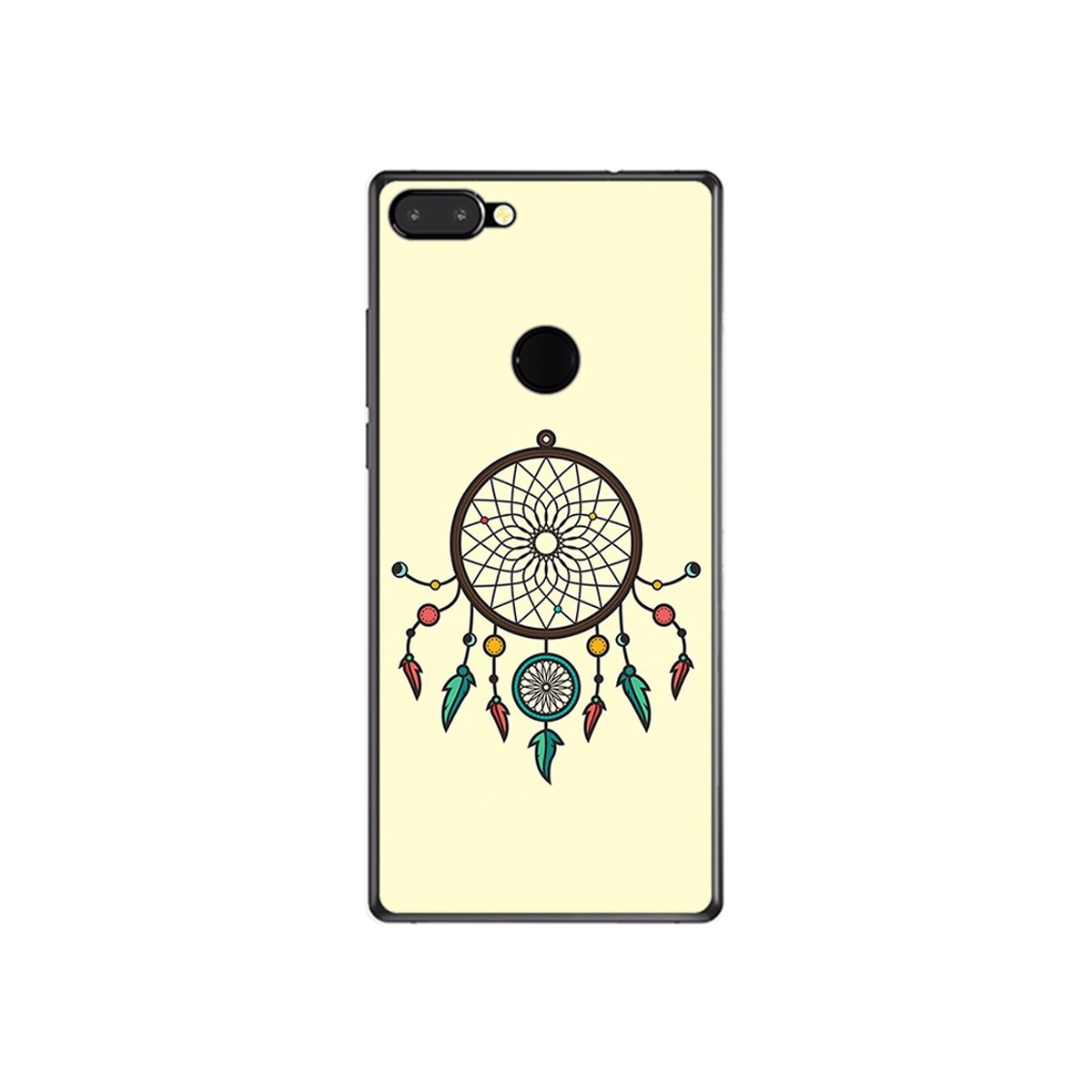 Funda Gel Tpu para Vernee Mix 2 Diseño Atrapasueños Dibujos