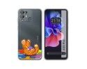 Funda Silicona Transparente para Blackview A55 Pro diseño Leopardo Dibujos
