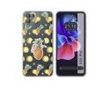 Funda Silicona Transparente para Blackview A55 Pro diseño Piña Dibujos