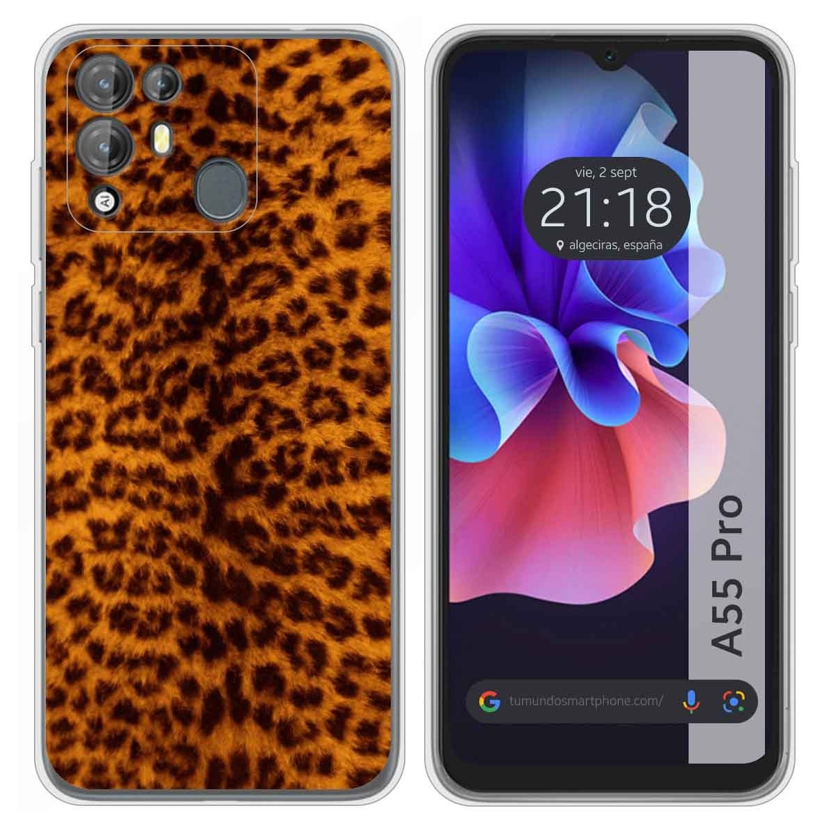 Funda Silicona para Blackview A55 Pro diseño Animal 03 Dibujos