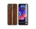 Funda Silicona para Blackview A55 Pro diseño Cuero 01 Dibujos